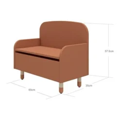 FLEXA Dots Aufbewahrungsbank Mit Rückenlehne Rotviolett -Kinder Haushaltswaren Geschäft h7n0nub1asufjgqr2jr3dd9suz01