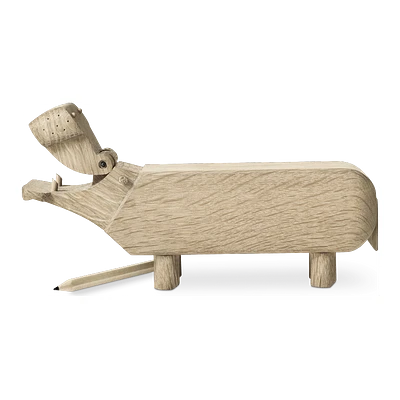 Kay Bojesen Flusspferd Eiche 3 Kay Bojesen Flusspferd Eiche – Bild 3