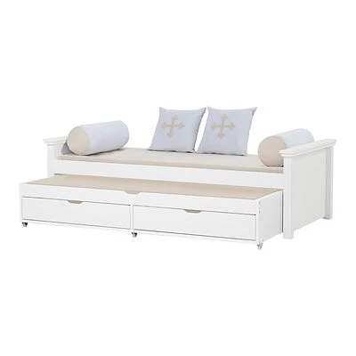 Hoppekids Schaumstoff Matratze 9x90x190cm Weiß 4 Hoppekids Schaumstoff Matratze 9x90x190cm Weiß – Bild 4