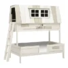 Lifetime Hangout Etagenbett Mit 140cm Bett Inkl. Rollboden Und Deluxe Lattenrost Whitewash