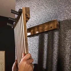 Rubjerg Design Garderobe Tweak 2x3 Haken Hoch Mangoholz Massiv Sandfarben -Kinder Haushaltswaren Geschäft i3rvvqeyf1bb6ml6sddnl6k0z3oe