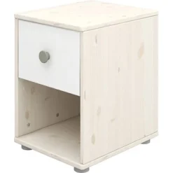 FLEXA Classic Kommode Mit 1 Schublade Mattweiß/Lack Weiß/grün -Kinder Haushaltswaren Geschäft ile5d7k1ac6y9qw4t8dvpedocs8g