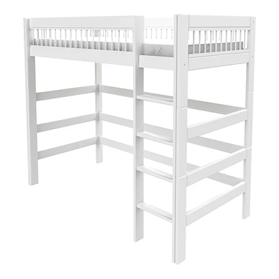 Lifetime Hochbett Breeze Mit Rollboden Weiß Lackiert 1 Lifetime Hochbett Breeze Mit Rollboden Weiß Lackiert