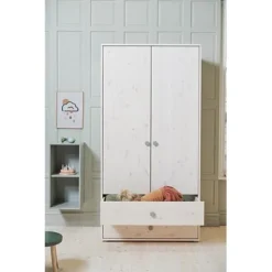 FLEXA Classic Kleiderschrank Mit 2 Türen U. 2 Schubladen Mattweiß/grün 14 FLEXA Classic Kleiderschrank Mit 2 Türen U. 2 Schubladen Mattweiß/grün -Kinder Haushaltswaren Geschäft ipgp9quebp5djiyq1g3k99pgs1m3