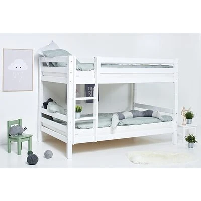 Hoppekids ECO Luxury Etagenbett 120x200cm Mit Rollrost Und Gerader Leiter Weiß 3 Hoppekids ECO Luxury Etagenbett 120x200cm Mit Rollrost Und Gerader Leiter Weiß – Bild 3