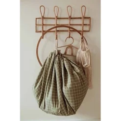 Play&Go Organic 2 In 1 Spielzeugsack Grid Grün -Kinder Haushaltswaren Geschäft ivr5xt37kz3nrr5qz2i4br14i50k