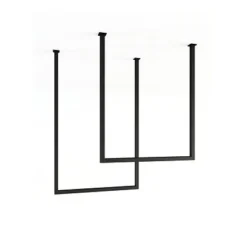 Metallbude Handtuchhalter Tensi 2er Set Eckig Schwarz -Kinder Haushaltswaren Geschäft ixs0dr2v1duofy885ldzbx98aaph