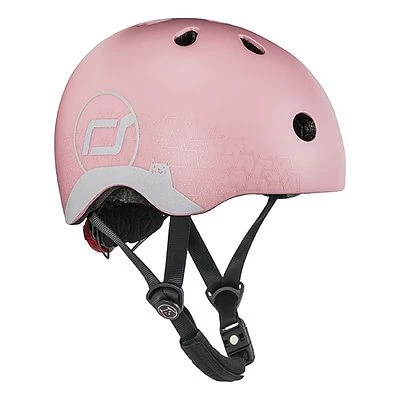 Scoot & Ride Helm XXS-S Rose Reflektierend 1 Scoot & Ride Helm XXS-S Rose Reflektierend