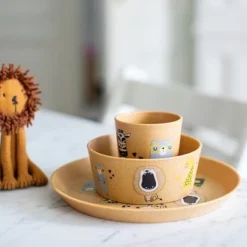 Koziol Kleiner Teller + Schale + Becher CONNECT ZOO Nature Wood 3er-Set -Kinder Haushaltswaren Geschäft j7v01vkqm74z5q6o4m0rgqwzay4k