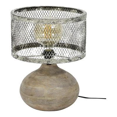 Rubjerg Design Tischleuchte Mit Massivem Holz Konvexen Fuß Und Verwitterten Kupfer 3 Rubjerg Design Tischleuchte Mit Massivem Holz Konvexen Fuß Und Verwitterten Kupfer – Bild 3