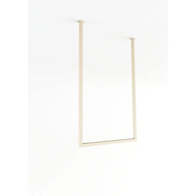 Metallbude Handtuchhalter Tensi Eckig Groß Cashew 3 Metallbude Handtuchhalter Tensi Eckig Groß Cashew – Bild 3