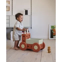 MODU® 3in1 Lauflernwagen Orange/hellgrün -Kinder Haushaltswaren Geschäft jeqzcb7izevuflc1qslzaggrnkrn