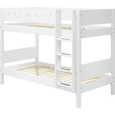 FLEXA White Etagenbett Mit Senkrechter Leiter Weiß 3 FLEXA White Etagenbett Mit Senkrechter Leiter Weiß – Bild 3