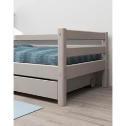 FLEXA Classic Bett 90x200cm Mit 2 Schubladen Grau Lasiert -Kinder Haushaltswaren Geschäft jgnc0etxtpho9tcyngbua2rjnk7e