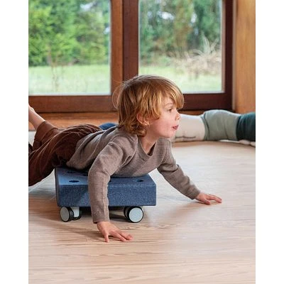 MODU® Scooter Board Rollbrett Dunkelblau/hellblau 3 MODU® Scooter Board Rollbrett Dunkelblau/hellblau – Bild 3