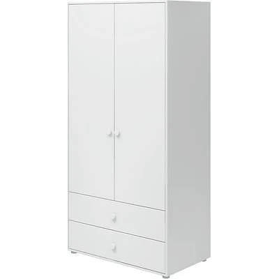 FLEXA Roomie Kleiderschrank Mit 2 Türen Und 2 Schubladen Weiß 1 FLEXA Roomie Kleiderschrank Mit 2 Türen Und 2 Schubladen Weiß