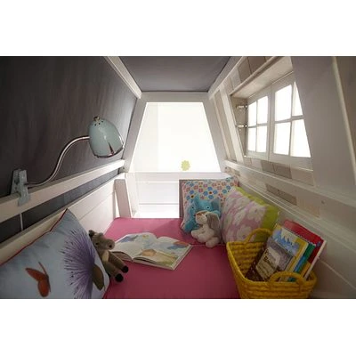 Lifetime Hangout Abenteuerbett Mit Deluxe Lattenrost Whitewash 4 Lifetime Hangout Abenteuerbett Mit Deluxe Lattenrost Whitewash – Bild 4