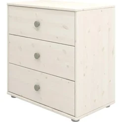 FLEXA Classic Kommode Mit 3 Schubladen Mattweiß/grün -Kinder Haushaltswaren Geschäft kcp0hkjuhiy3bxdwf3q38uqloj1d