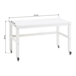 Hoppekids Schreibtisch Jonas Auf Rollen Weiß -Kinder Haushaltswaren Geschäft kkaaoh2qprnpwgiojpsivz6zi5y2