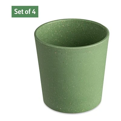 Koziol Becher 190ml CONNECT CUP S Nature Leaf Green 4er-Set 2 Koziol Becher 190ml CONNECT CUP S Nature Leaf Green 4er-Set – Bild 2
