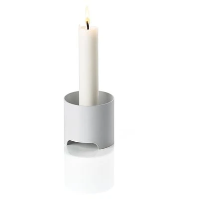ZONE Denmark Kerzenhalter Singles 6cm Warmes Grau 2 ZONE Denmark Kerzenhalter Singles 6cm Warmes Grau – Bild 2