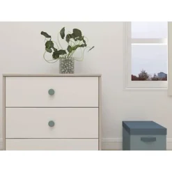 FLEXA Classic Kommode Mit 3 Schubladen Grau/Lack Weiß/blau -Kinder Haushaltswaren Geschäft l253otf2p0qafy0y7vcm7hnpp19n