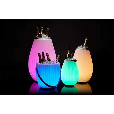 JOOULS JOOULY 3in1 Leuchte Bowl L Streifen Weiß 7 JOOULS JOOULY 3in1 Leuchte Bowl L Streifen Weiß – Bild 7