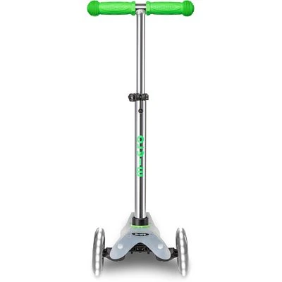 Micro Scooter Mini Micro Deluxe Flux LED Neon Green 2 Micro Scooter Mini Micro Deluxe Flux LED Neon Green – Bild 2