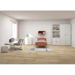 FLEXA Roomie Kommode Mit 3 Schubladen Weiß/rosa 10 FLEXA Roomie Kommode Mit 3 Schubladen Weiß/rosa -Kinder Haushaltswaren Geschäft lhs4uuc2gp4kisdmjq99i573ptn4