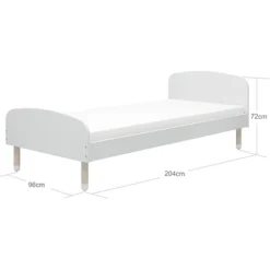 FLEXA Dots Kinderbett 90x200cm Weiß 13 FLEXA Dots Kinderbett 90x200cm Weiß -Kinder Haushaltswaren Geschäft lhuoht1i5tm0dtaq7tjzl86942jk