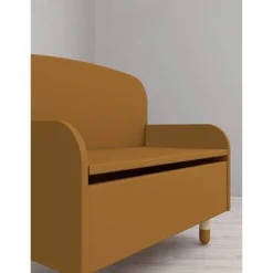 FLEXA Dots Aufbewahrungsbank Mit Rückenlehne Senfgelb -Kinder Haushaltswaren Geschäft lldi2mcsygdsro4rfh44djgwg36v