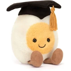 Jellycat Amüsantes Gekochtes Ei Abschlussfeier 14cm