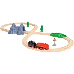 BRIO Batterie-Dampflok Set 36017