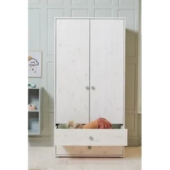 FLEXA Classic Kleiderschrank Mit 2 Türen U. 2 Schubladen Mattweiß/grün 16 FLEXA Classic Kleiderschrank Mit 2 Türen U. 2 Schubladen Mattweiß/grün -Kinder Haushaltswaren Geschäft lx3v43btx55se6dkq7dsin9jo72v