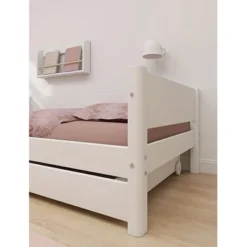 FLEXA White Einzelbett 90x200cm Mit Zwei Schubladen Weiß -Kinder Haushaltswaren Geschäft lxfvzvbv3y610dyulscmvagrrz9d