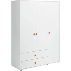 FLEXA Roomie Kleiderschrank Mit 3 Türen Und 2 Schubladen Weiß/gelb 9 FLEXA Roomie Kleiderschrank Mit 3 Türen Und 2 Schubladen Weiß/gelb -Kinder Haushaltswaren Geschäft m62k3afzkveiiutfulmjd4panfm9