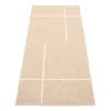 Pappelina Teppich Fred Beige Vanilla 70 X 180 Cm FR6E718