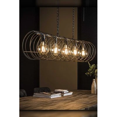 Rubjerg Design Hängeleuchte Spirale 5 Leuchten Metall Schwarz 9 Rubjerg Design Hängeleuchte Spirale 5 Leuchten Metall Schwarz – Bild 9