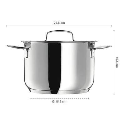 FISKARS All Steel Kasserolle 3L Sale 2 FISKARS All Steel Kasserolle 3L Sale – Bild 2