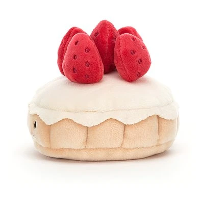 Jellycat Kuscheltier Pretty Patisserie Tarte Aux Fraises 7 Cm 3 Jellycat Kuscheltier Pretty Patisserie Tarte Aux Fraises 7 Cm – Bild 3