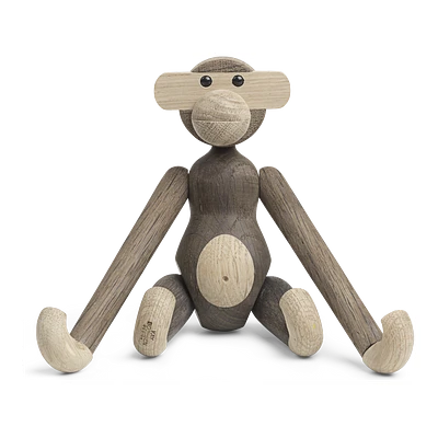 Kay Bojesen Affe Klein Eiche/räuchereiche 1 Kay Bojesen Affe Klein Eiche/räuchereiche