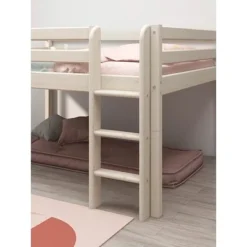 FLEXA Classic Halbhohes Bett 140x200cm Mit Senk. Leiter Mattweiß 14 FLEXA Classic Halbhohes Bett 140x200cm Mit Senk. Leiter Mattweiß -Kinder Haushaltswaren Geschäft mqpgn9zejp6dgszn1oxvtd3huewc
