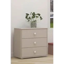 FLEXA Classic Kommode Mit 3 Schubladen Grau/weiß -Kinder Haushaltswaren Geschäft mrmaqzw6ihtn964od9nm12m8b0ni