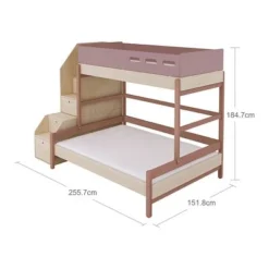 FLEXA Popsicle Familienbett Mit Treppe Cherry 9 FLEXA Popsicle Familienbett Mit Treppe Cherry -Kinder Haushaltswaren Geschäft mru5o2guf0qjlct7xy9nepdt246j