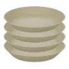 Koziol Tiefer Teller 240mm CONNECT PLATE 240mm Nature Desert Sand 4er-Set
