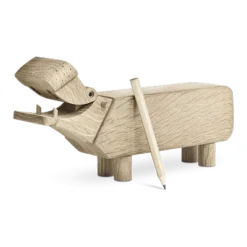 Kay Bojesen Flusspferd Eiche