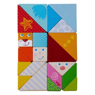 Haba Legespiel Bunter Tangram-Mix 305777 2 Haba Legespiel Bunter Tangram-Mix 305777 – Bild 2