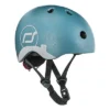 Scoot & Ride Helm XXS-S Steel Reflektierend