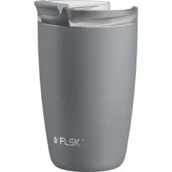 FLSK CUP Coffee To Go Becher 350 Ml Grau