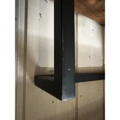 Rubjerg Design Wandregal Edge 65cm Metall/Akazie Massiv Natur -Kinder Haushaltswaren Geschäft n4wexx28lj01h7hcvswx5yk84ngx